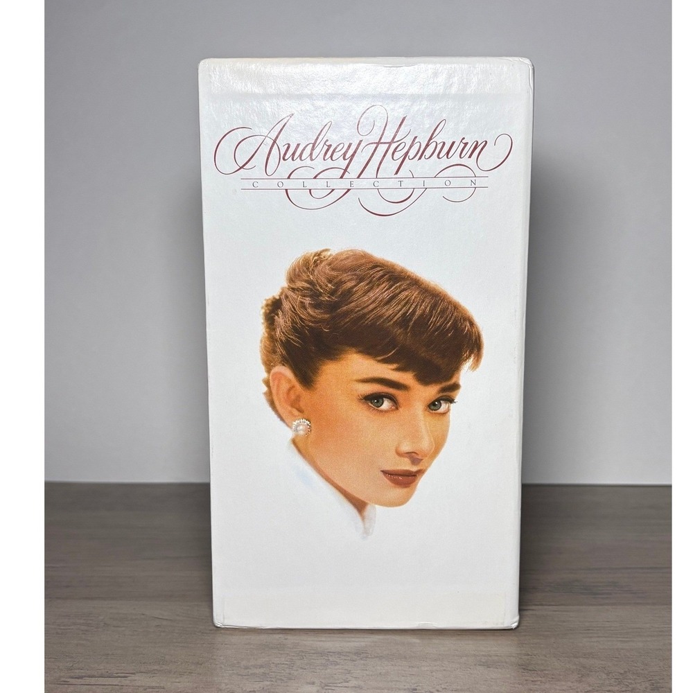 NEW 1992 Audrey Hepburn Collection Sealed VHS 3-Tape Box Set